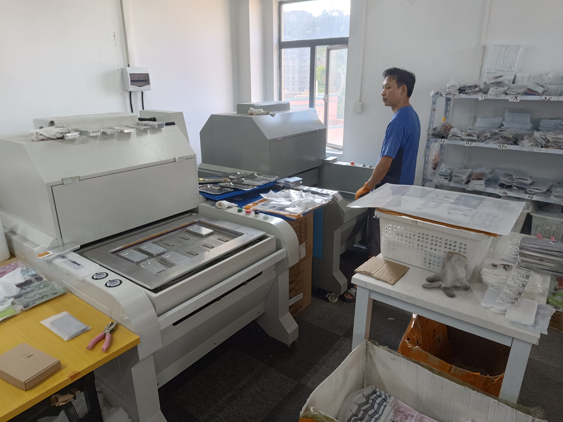 贝莱达1688工厂名片展示的生产车间